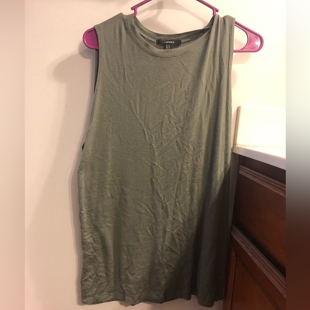 Forever 21 long tank top